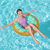 Aufblasbares Kinderschwimmrad DONUT Bunt