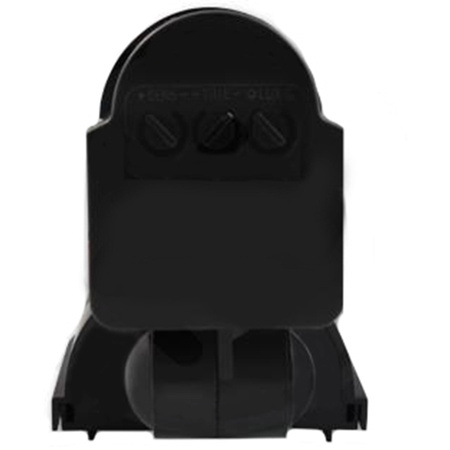 PIR-Außenbewegungsmelder IP44 Schwarz