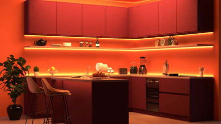 LED-Leiste 22W RGB 20m Smart SMART WiFi Bluetooth Anwendung WiZ