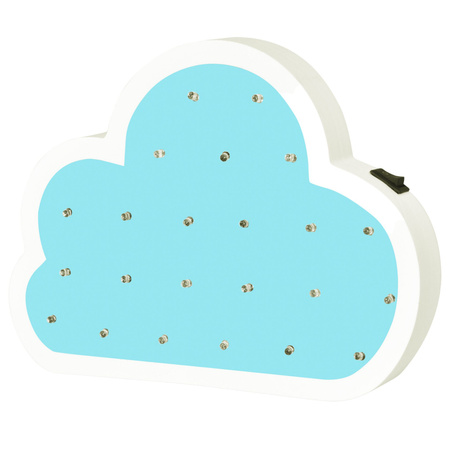 Nachtlampe aus Holz dekorative CLOUD LED warmblaue GOLDLUX (Polux) Lampe für Kinder