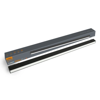 Magnetische LED-Schienenleuchte 60cm 21W 1950lm 4000K Neutral CRI90 110° Schwarz VIDEX