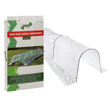 Mini-Gartengewächshaus-Folientunnel 1,8 x 6 m
