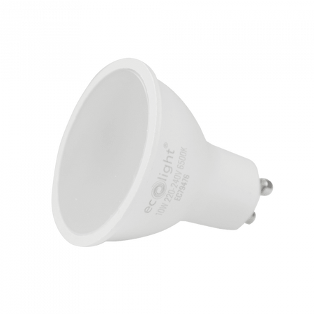 LED-Reflektor GU10 10W 900lm 6500K kaltweiß Ecolight Glühbirne