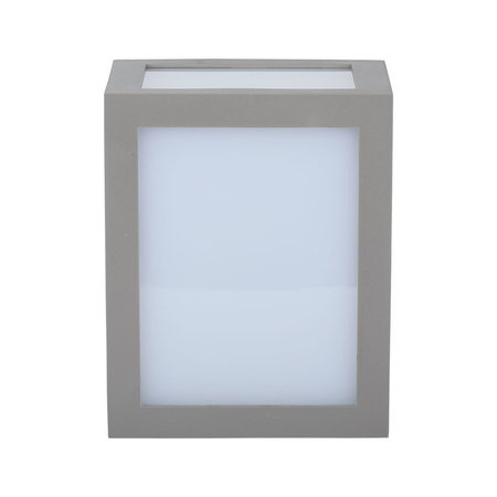 LED-Wandleuchte 12W 6400K IP65 Cube Grey VT-822-G V-TAC
