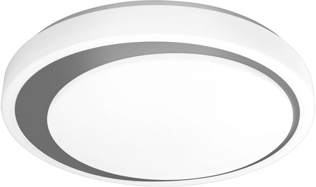 Plafon LED Deckenleuchte grau ORBIS Moon 32W 3300lm warm-kalt 48cm SMART+ WiFi LEDVANCE