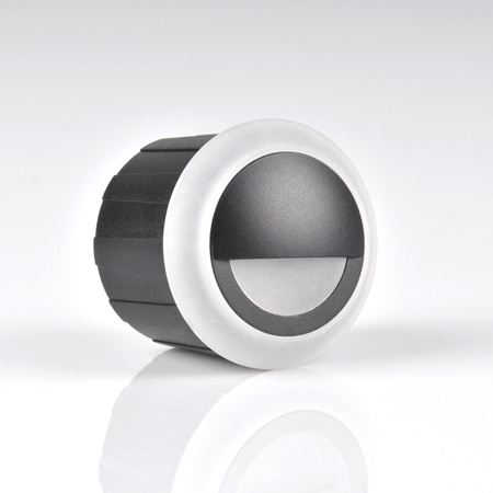 LED-Garten-Treppenleuchte 3W 40lm IP44 4000K schwarz Q4 GOLDLUX (Polux)