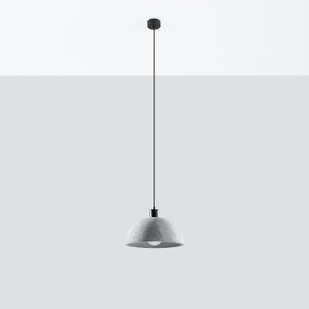 PABLITO E27 Loft Pendelleuchte Grau SOLLUX
