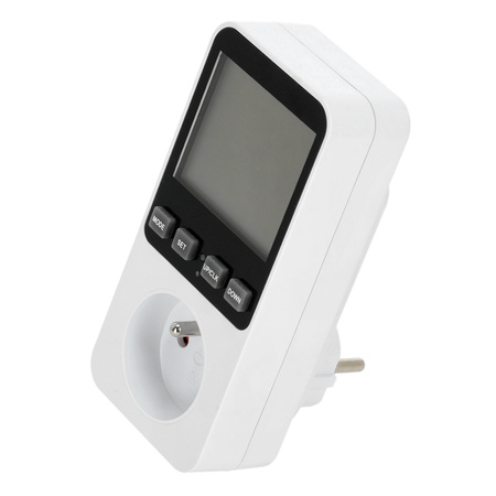 KOBI PMM3 Leistungsmessgerät mit Energieverbrauchs- und Kostenmessung Weiß
