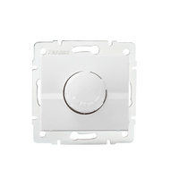 Dimmer-Regler Rotary 500W + Filter Weiß LOGI Kanlux