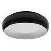 Plafond LED-Anbau-Deckenleuchte 16W 1000lm 3000K Warm Dimmbar Schwarz Weiß 30cm Orbis Ledvance