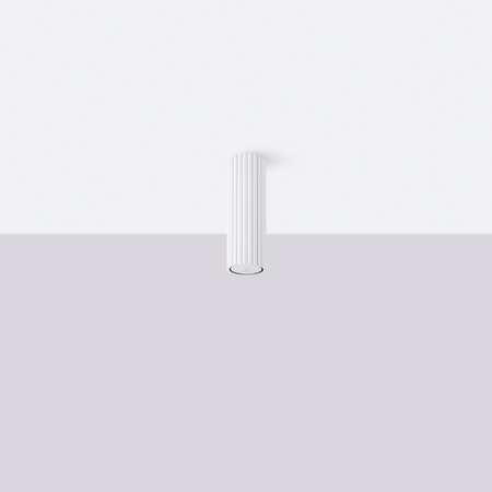 Deckenleuchte Aufbauleuchte Tuba Spot GU10 Weiß Carbon Deep Space SL.1531 Sollux