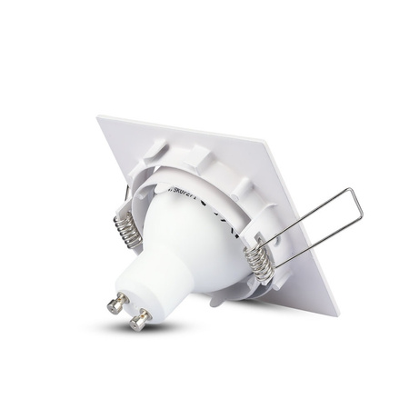 Deckenleuchte Unterputz GU10 quadratisch weiß VT-779 V-TAC