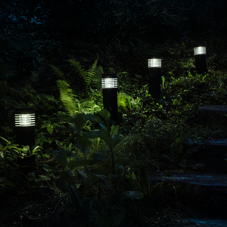 Solar-LED-Lampe, Solar Gartenleuchte 40cm NARIS LUMILED