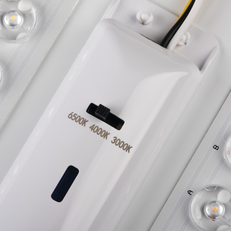 LED 24W 70cm 2600lm CCT 140° IK08 Rechteckige Anbauleuchte weiß LINCEA Kanlux