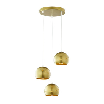 YODA GOLD ORBIT Pendelleuchte Gold Klassisch 3xE27 3448 TK Lighting