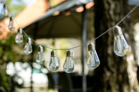 20x LED Solar Lichterkette, Außen Garten Lichterkette 5.69m 3000K warm HELIC LUMILED