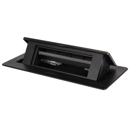 Tischbox BIURO+ 12x24cm Schwarz KANLUX