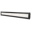 Industrielle lineare LED-Hochregallampe 200W 22000lm 5000 Cold 110° Schwarz IP65 Masterled