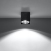 Anbauleuchte BLAKE GU10 ES111 Halogen Spot Square Schwarz SOLLUX