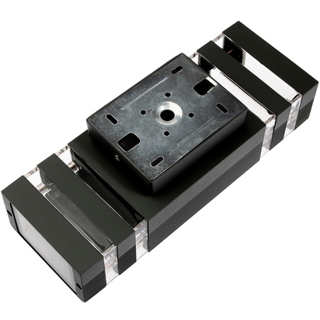 Double Elevation Gartenwandleuchte INEZ DUO LED 2xGU10 ALUMINIUM Schwarz IP54