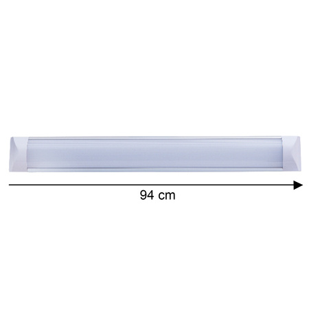 LED-Unterbauleuchte Möbelleiste 26W 4500K 94cm Weiß