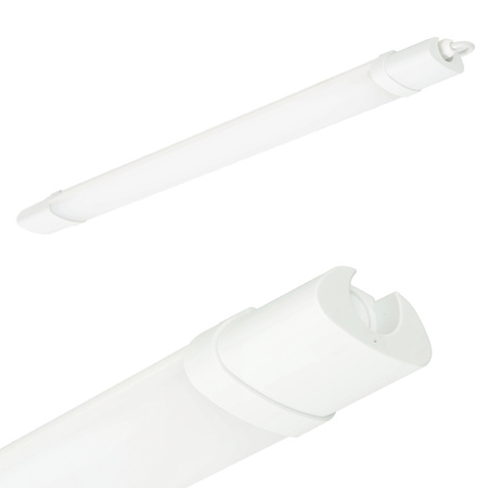 LED 18W 2160lm 4000K Neutral IP65 IK06 Weiß Cortez Kobi hermetische Leuchte