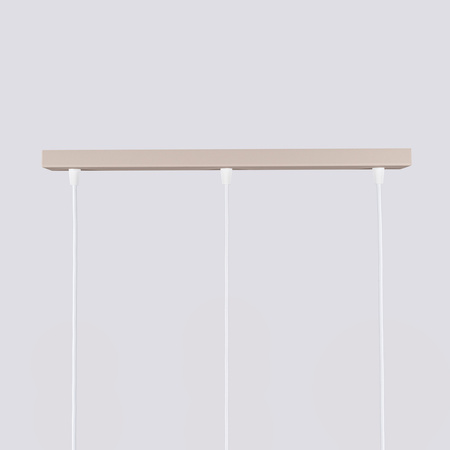 Decke Pendelleuchte 3x GU10 Aluminium Taupe Carbon Deep Space SL.1774 Sollux