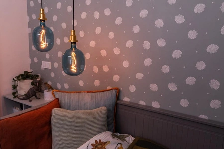 E27 BALLON Dekorative Leuchtmittel 4,5W = 10W 100lm 1600K warm 320° Filament dimmbar OSRAM Vintage 1906