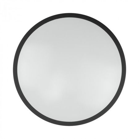 Plafond LED Deckenanbauleuchte 2x E27 Schwarz Rund Ecolight