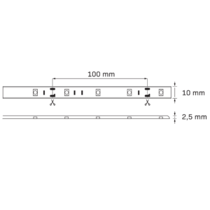 LED Streifen 14W RGB 150LED SMD IP65 5m + Controller + Netzteil