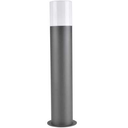 Gartenlampe LED Post E27 TUBA NISKA Graphit 44cm DALLAS GOLDLUX (Polux)