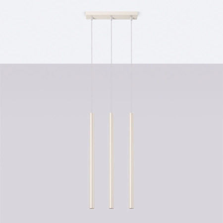 Hängelampe Tuba Spot 3x G9 Beige Pastelo Ocean Green SL.1514 Sollux