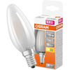 LED Leuchtmittel E14 B35 1,5W = 15W 136lm 2700K Warm 300° OSRAM STAR Filament