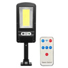 Solar LED Parkplatz Straßenlampe 5W 250lm 6500K IP65 Bewegungssensor + Griff + Fernbedienung