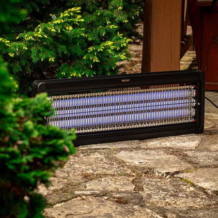 Elektrische Stehende Insektizidfalle Lampe 200m2 Schwarz IKV-60W VAYOX