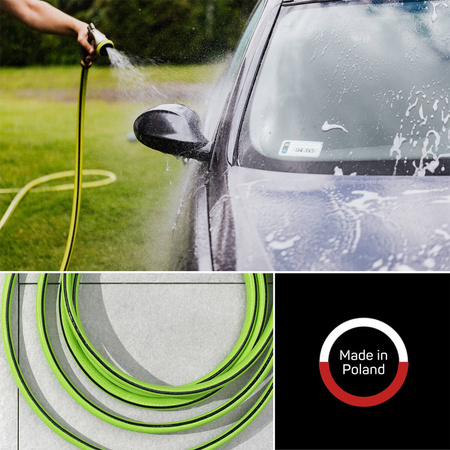 Garten-Wasserschlauch 4 Schichten mit Geflecht 1/2" 25m stark QUATTRO CELLFAST