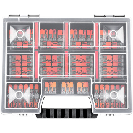 Schnellverbinder WAGO Installationsverbinder Set à 60 Stück - 20x 221-2411 20x 221-412 20x 20x 221-413