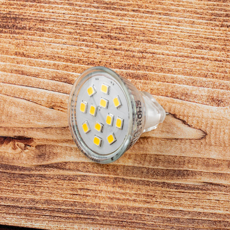 LED Lampen MR11, Glühbirne 12V 2.5W = 20W 220lm 120° 3000K warm LUMILED