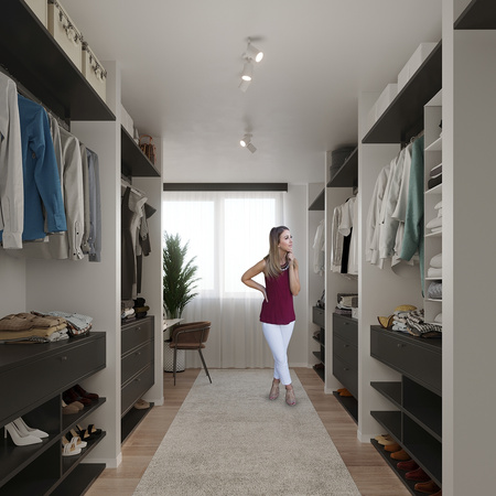 Wandleuchte LEMMI 1 GU10 Weiß Minimalistisch SOLLUX