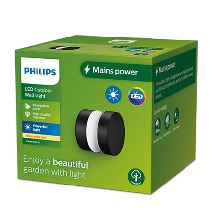Garten LED Wandleuchte LAVEN 6W 2700K IP44 PHILIPS