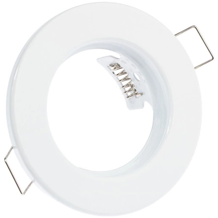 Einbaustrahler GU10, MR16 Einbauspot HALOGEN Runde Fest Weiß Blech ARDALI LUMILED