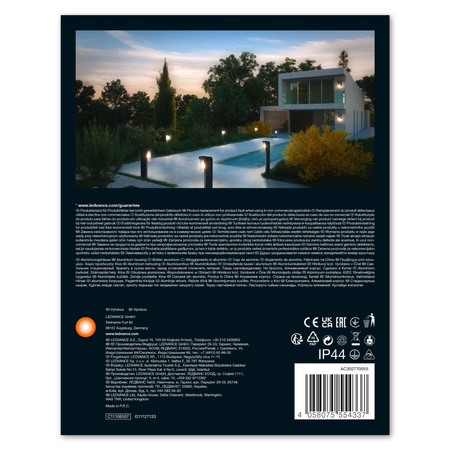 Wandleuchte E27 IP44 Endura CLASSIC CASCADE WALL LEDVANCE Wandleuchte