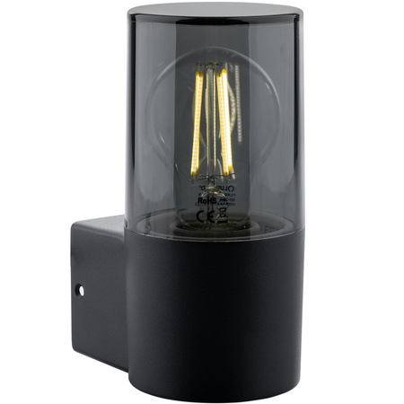 Gartenlampe LED Wandleuchte DENVER E27 IP44 16,5cm rund