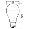 LED Lampen E27 A68 19W = 150W 2452lm 6500K Kalt 200° LEDVANCE