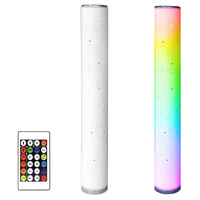 STELLA LED Stehlampe 12W RGB Farbwechselnd Musikalische Fernbedienung Goldlux(Polux)