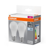 2x LED Lampe E27 A60 8,5W = 60W 806lm 4000K Neutral 200° OSRAM