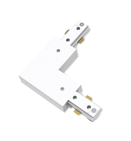 Winkelstecker Typ L Linksstecker für LED-Beleuchtungsschienen Einphasig Weiß EasyLink Philips