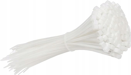 Starker Kabelbinder 3,6x350mm weiß 100 Stück ECOLIGHT