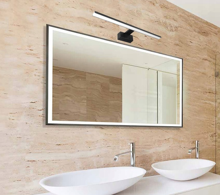 BESTA LED-BADEZIMMER-WANDLAMPE 12W 4000K 50CM IP44 SCHWARZ