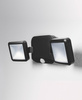 LED-Flutlicht 10W 480lm 4000K IP54 Schwarz mit Bewegungsmelder LEDVANCE SPOTLIGHT Batteriebetrieb Twin